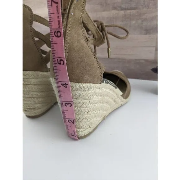 Dolce Vita Espadrille Wedges Lace Up