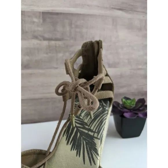 Dolce Vita Espadrille Wedges Lace Up