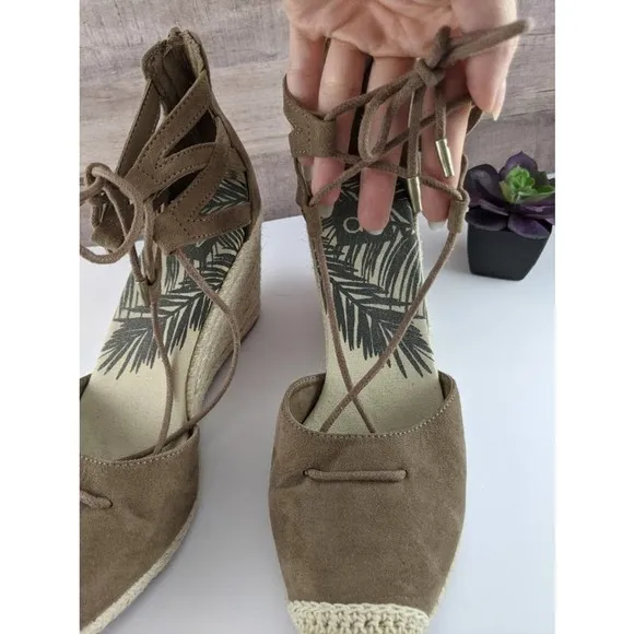 Dolce Vita Espadrille Wedges Lace Up