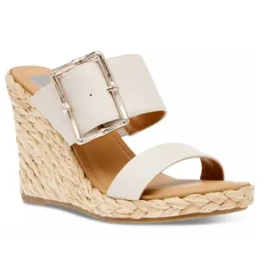 Dolce Vita Women's Leelee Buckle Strap Espadrille Wedge Sandals New Size 9