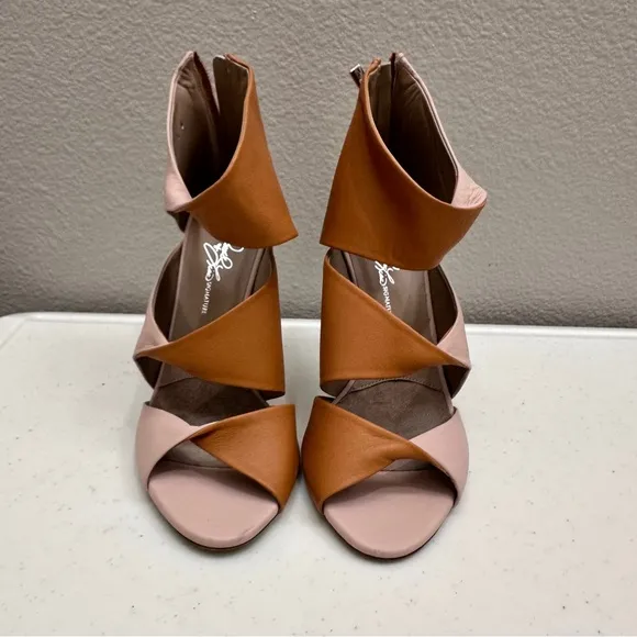 Donald Pliner Heels Size 6 Signature Ikaya Womens Shoes Nappa Leather