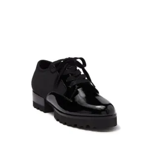 Donald Pliner NEW Elee Black Crepe Oxford Shoes