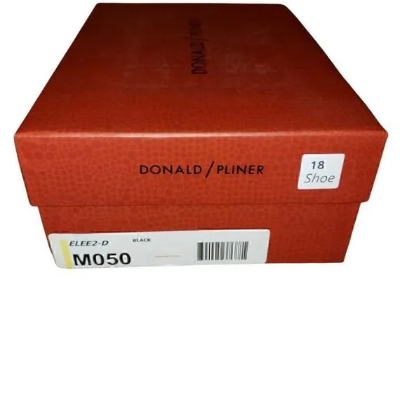 Donald Pliner NEW Elee Black Platform Oxford Shoes