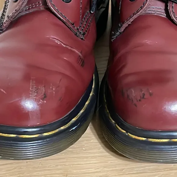Dr. Doc Martens 1460 SMOOTH LEATHER LACE UP BOOTS size Women’s 6 US