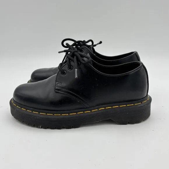 Dr. Doc Martens 1461 Bex Leather Oxford Shoes Women's 6 Punk Emo Whimsygoth