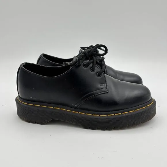 Dr. Doc Martens 1461 Bex Leather Oxford Shoes Women's 6 Punk Emo Whimsygoth