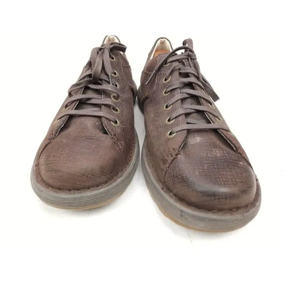 Dr Doc Martens Textured Brown Oxford Lace Up Shoes 12478 Men’s Size US 13