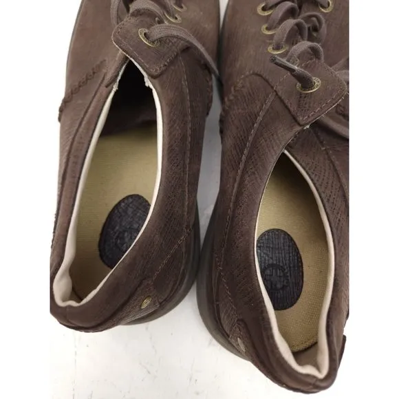 Dr Doc Martens Textured Brown Oxford Lace Up Shoes 12478 Men’s Size US 13