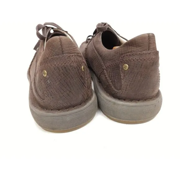 Dr Doc Martens Textured Brown Oxford Lace Up Shoes 12478 Men’s Size US 13