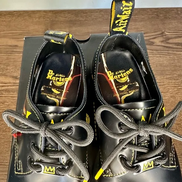 Dr. Martens 1461 Basquiat Leather Oxford Shoes Size 6