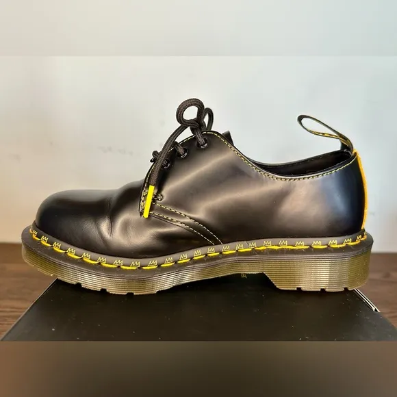 Dr. Martens 1461 Basquiat Leather Oxford Shoes Size 6