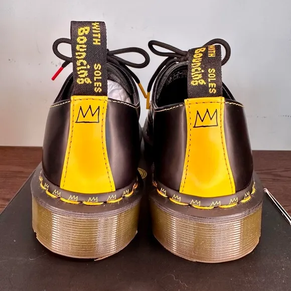 Dr. Martens 1461 Basquiat Leather Oxford Shoes Size 6