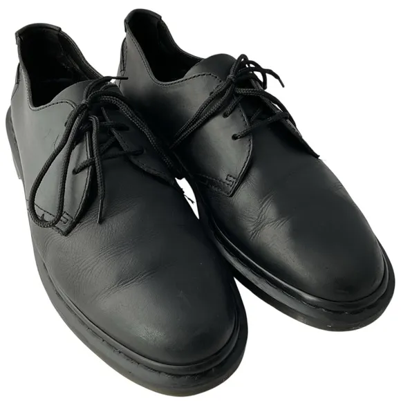 Dr. Martens 1461 Devon Black Leather Oxford Shoes