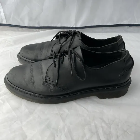 Dr. Martens 1461 Devon Black Leather Oxford Shoes