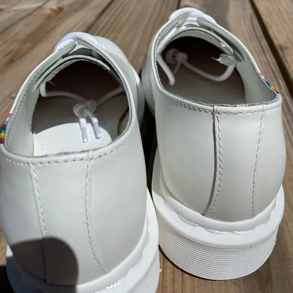 Dr. Martens 1461 Gay Pride Leather Lace Up Oxford Shoes