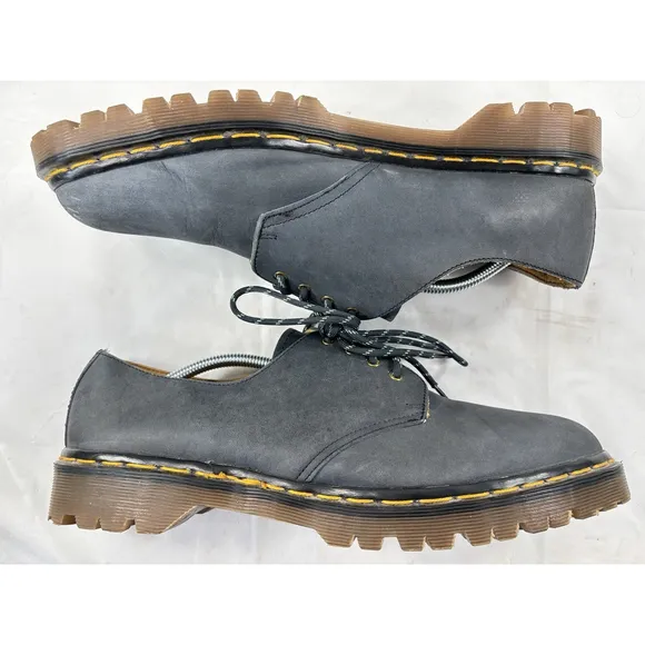 Dr Martens 1461 Made in England Nubuck Leather Oxford Shoes size 12