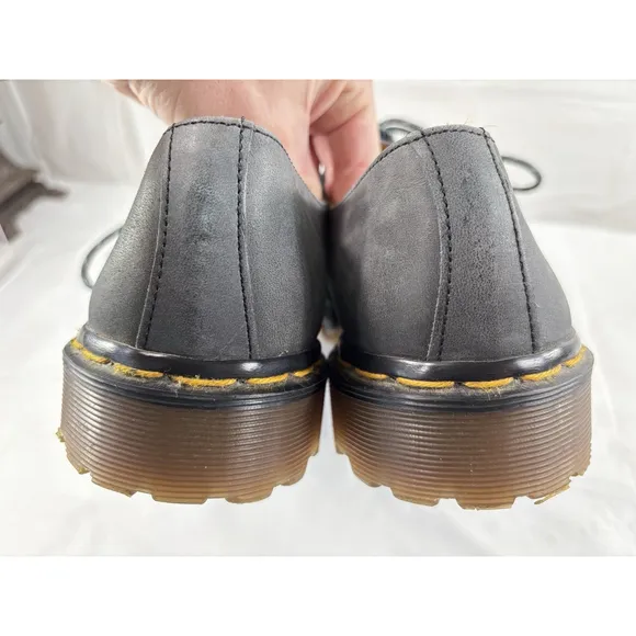 Dr Martens 1461 Made in England Nubuck Leather Oxford Shoes size 12