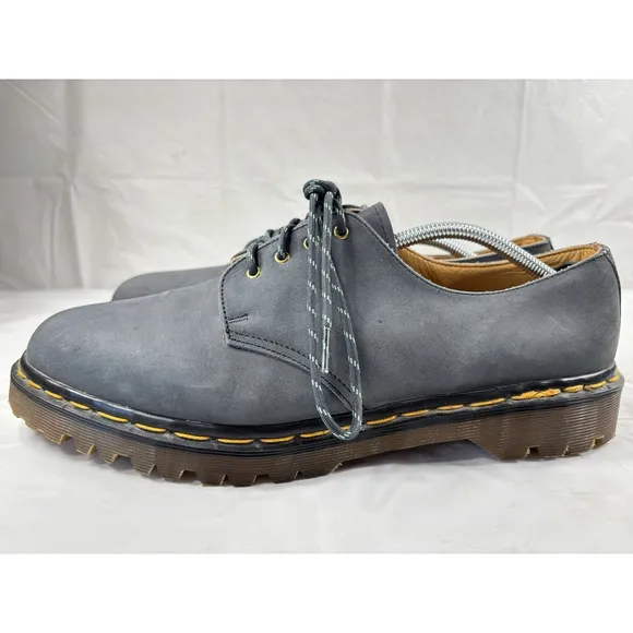 Dr Martens 1461 Made in England Nubuck Leather Oxford Shoes size 12
