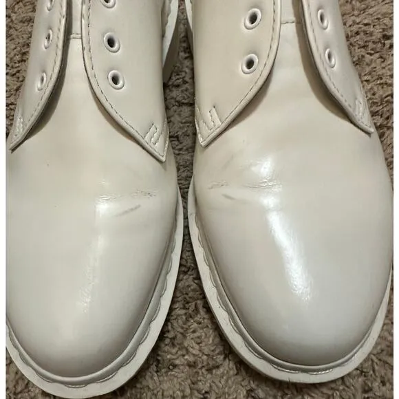 Dr Martens 1461 Mono Smooth Leather Oxford Shoes Size M10 W11 *need laces*