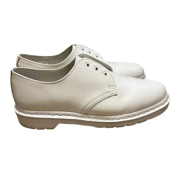 Dr Martens 1461 Mono Smooth Leather Oxford Shoes Size M10 W11 *need laces*
