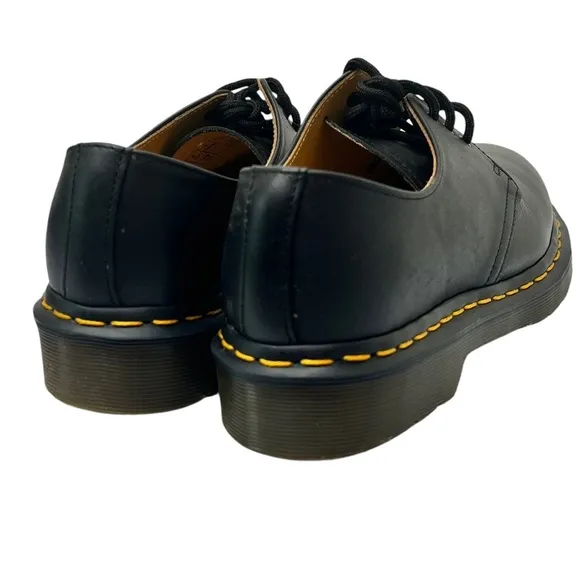 Dr. Martens 1461 Smooth Leather Oxford Unisex Black Shoes US 7 Men 9 Women