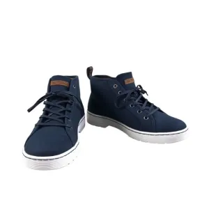 DR MARTENS AirWair Coburg Uomo Canvas Shoes M 8 / W 9 Blue Stylish Timeless NWOB