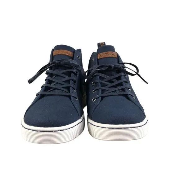 DR MARTENS AirWair Coburg Uomo Canvas Shoes M 8 / W 9 Blue Stylish Timeless NWOB