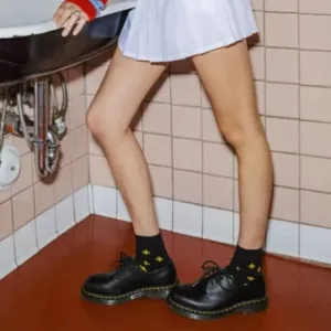 Dr Martens Black 1461 Smooth Leather Oxford Shoes 7