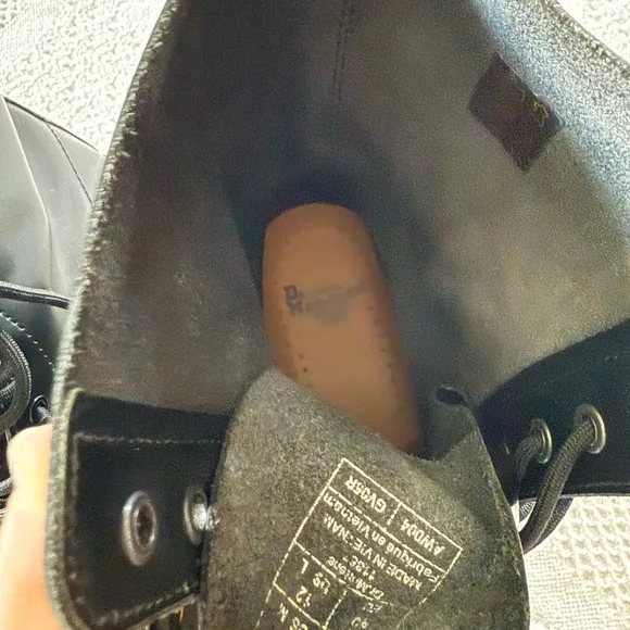 Dr Marten’s Black Leather Boots (Men’s 11)