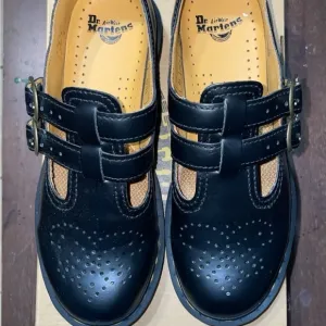 Dr. Martens Black Mary Jane Leather Shoes