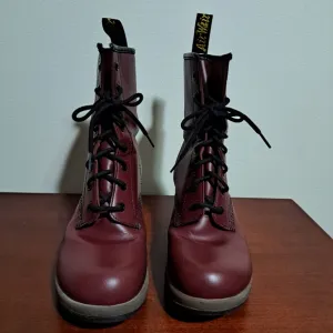 Dr. Martens Diva Darcie Airwair High Heeled Boot Size 10 Brick Red