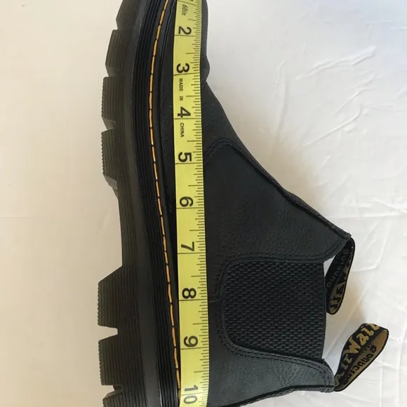 Dr Martens DM Hardie II Leather Rugged Pull-On Chelsea Boot Men size 8 Womens 10