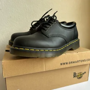 Dr Martens Doc Shoes Men’s Black Leather Size US M 8