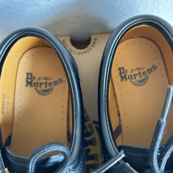 Dr Martens Doc Shoes Men’s Black Leather Size US M 8