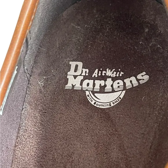 Dr. Martens Farrell Shoes brown Leather AW004 SK 120 Men's 14US M