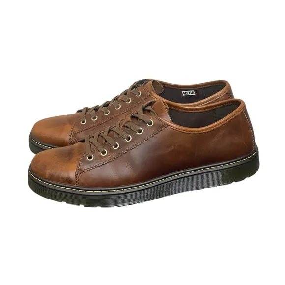 Dr. Martens Farrell Shoes brown Leather AW004 SK 120 Men's 14US M
