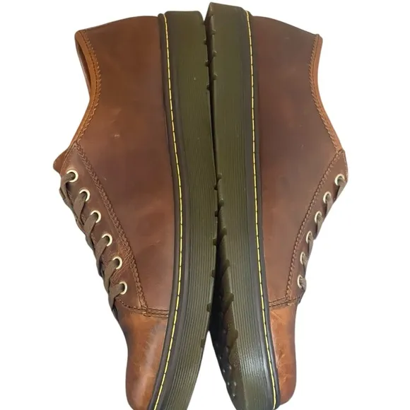 Dr. Martens Farrell Shoes brown Leather AW004 SK 120 Men's 14US M