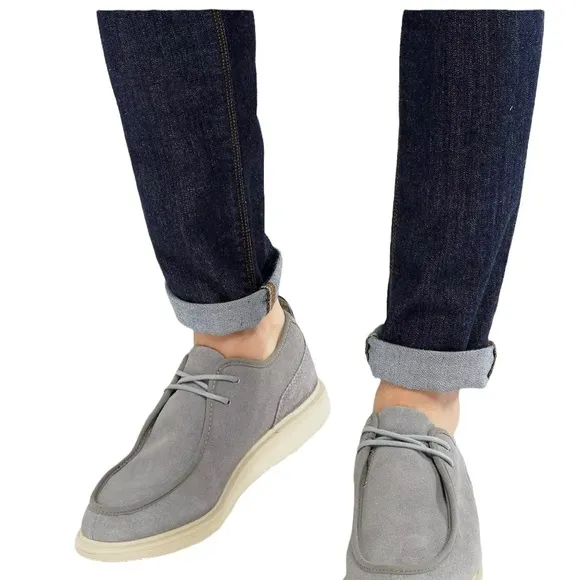 Dr Martens Leverton Hi Suede Moccasins size 11 M