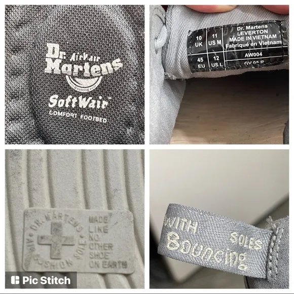 Dr Martens Leverton Hi Suede Moccasins size 11 M