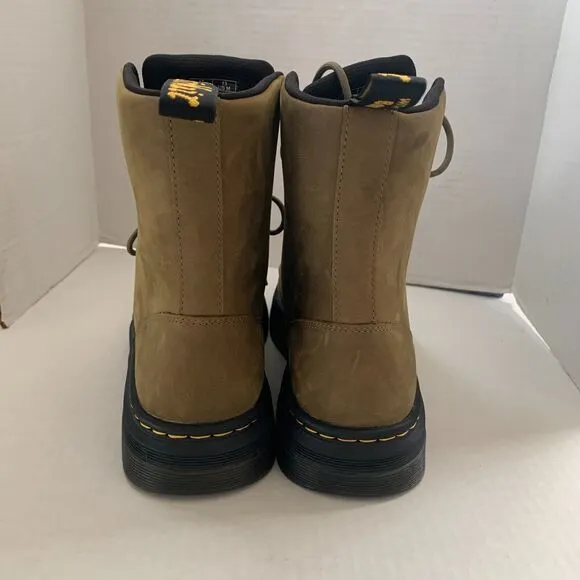 Dr. Martens Men's Size 13 CREWSON Nubuck Leather Suede Boots NJ004