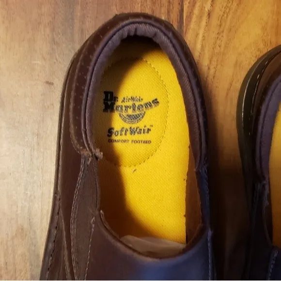 Dr. Martens Orson Men's Brown Leather Shoes Size 10