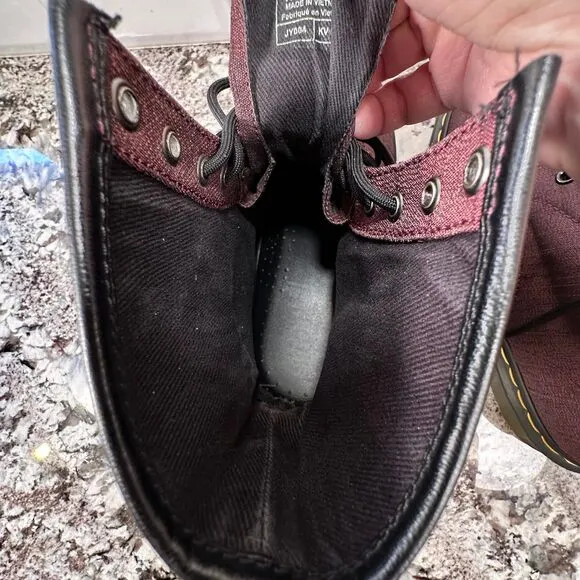 Dr Martens Shoes Boots Canvas  Combat Boots
