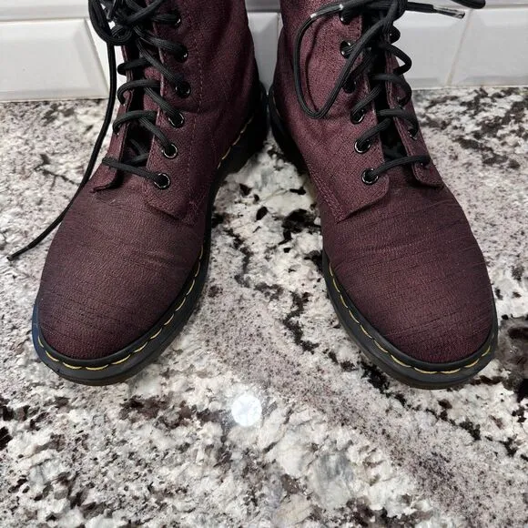 Dr Martens Shoes Boots Canvas  Combat Boots