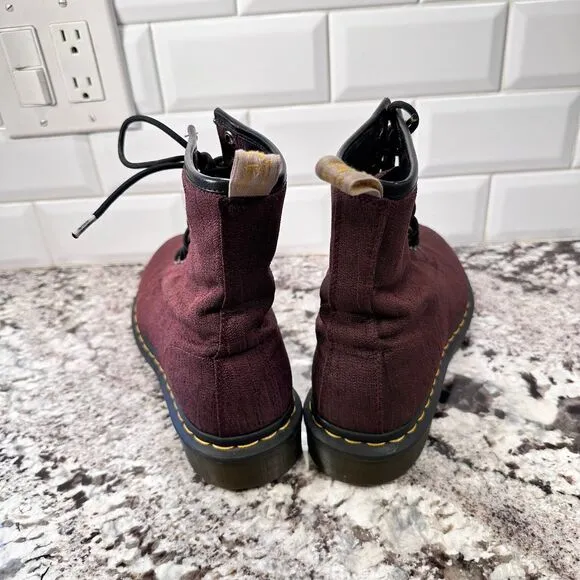 Dr Martens Shoes Boots Canvas  Combat Boots