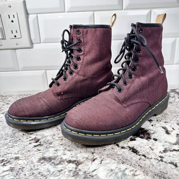 Dr Martens Shoes Boots Canvas  Combat Boots