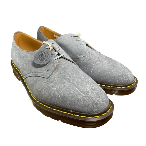 Dr.Martens 1461 Made in England Nubuck Leather Oxford Shoes Men's Size 13