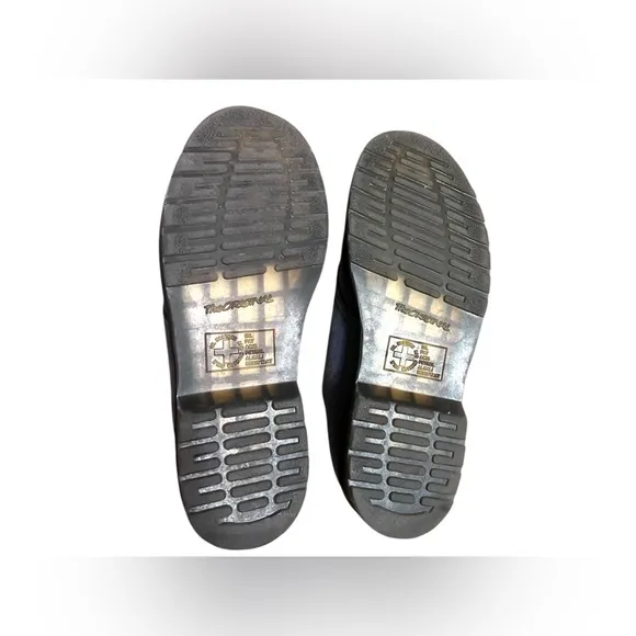 Dr.Martens Airwaves 1461 Natural Graphite Canvas Oxford Shoes Men's Size 10