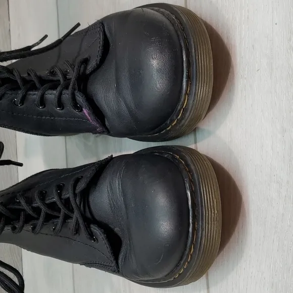 Dr.Martens Womens 1460 J High Top Leather Chunky Platform boots shoes sz 5