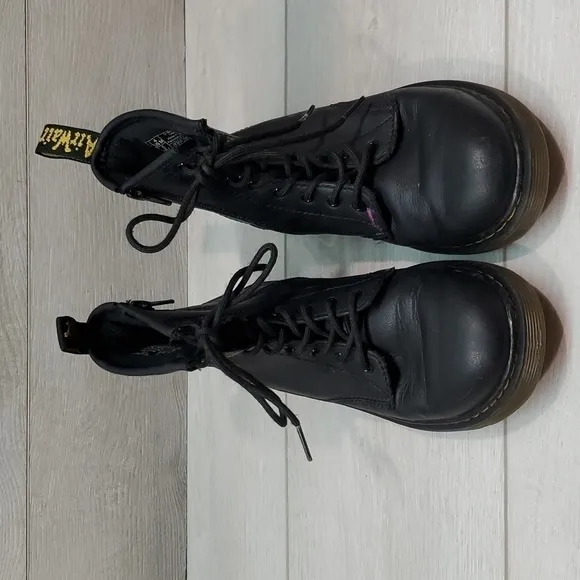 Dr.Martens Womens 1460 J High Top Leather Chunky Platform boots shoes sz 5