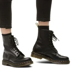 Dr.Martens Womens 1460 J High Top Leather Chunky Platform boots shoes sz 5